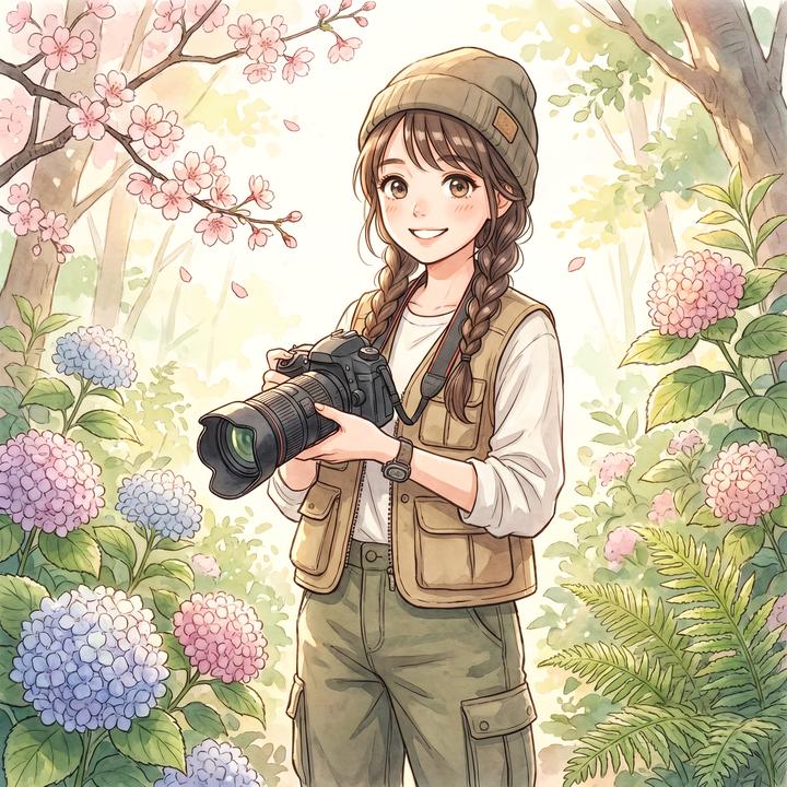 抖阴植物摄影师王芳
